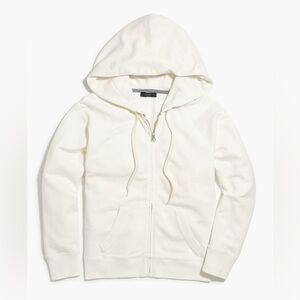 J.Crew sport cropped zip hoodie